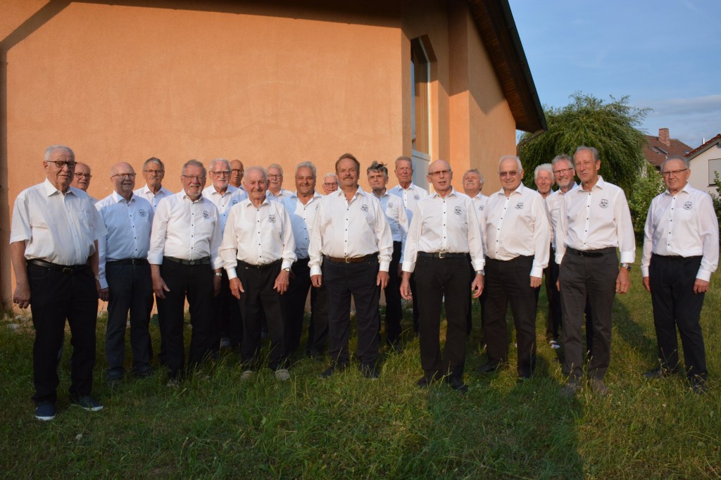 Der Männerchor im Jahr 2023.