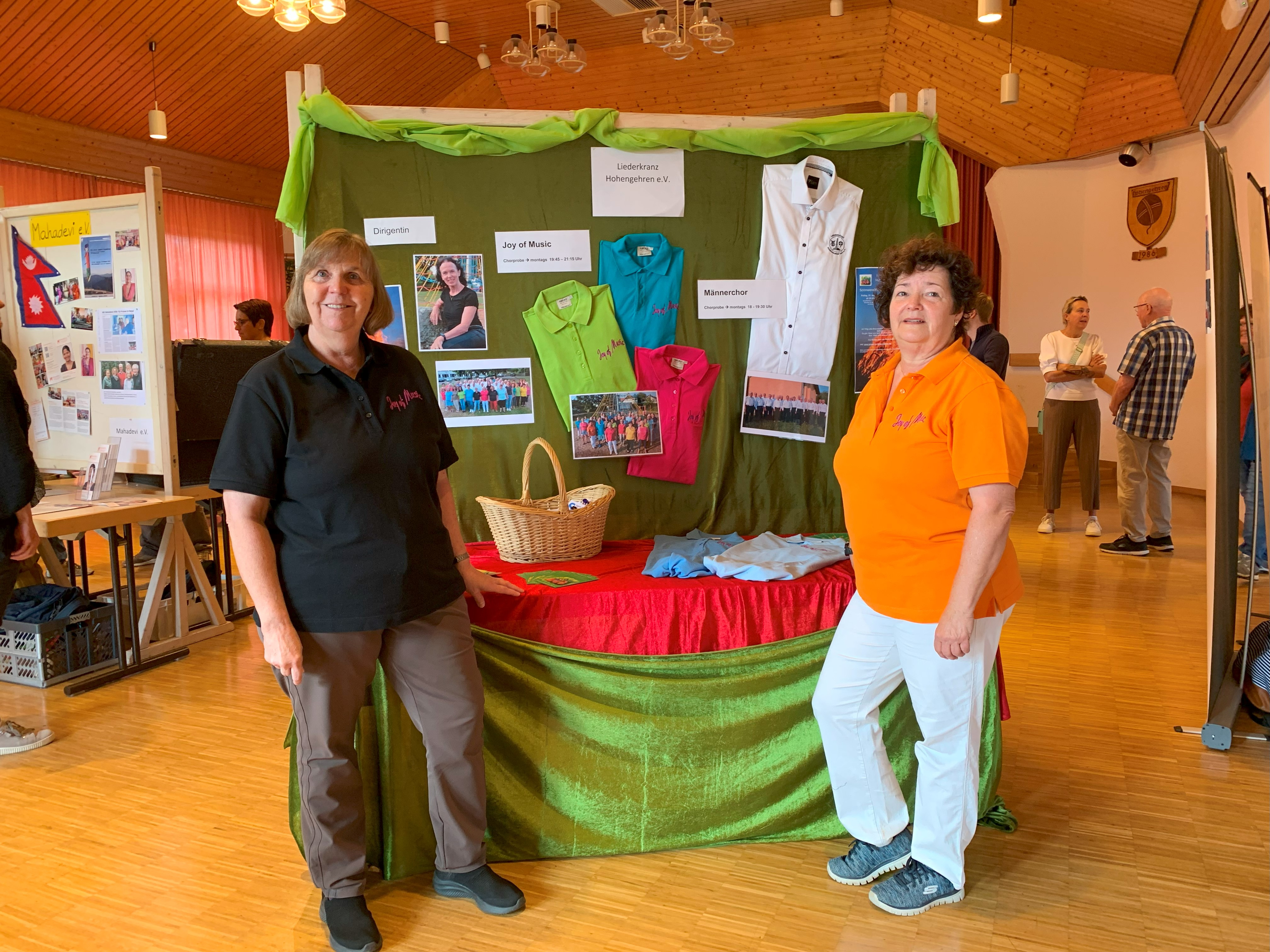 Präsentation des Liederkranz Hohengehren beim Neubürgerempfang